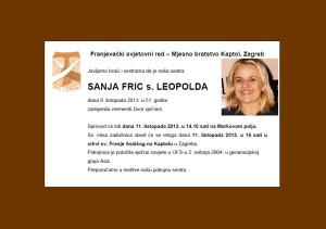 osmrtnica_Sanja_Fric